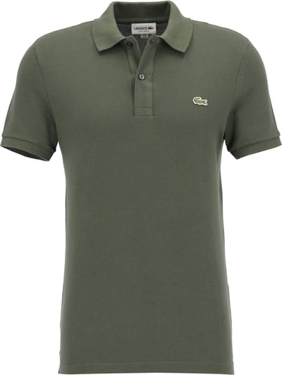 Lacoste Slim Fit polo - army groen