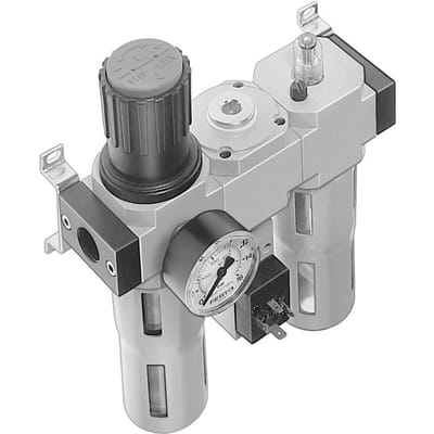 Festo Luchtverzorgingsunit G1/8'' 0.5-12bar 650l/min 40µm Mini - 185803 - P2X73