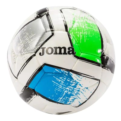 Joma Dali II Voetbal (Wit/Blauw/Groen)