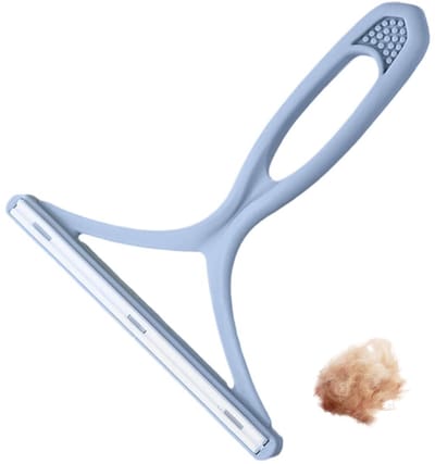 Allecto - Pluisscheerapparaat - Draagbaar - Handborstel voor Dierenhaar - Herbruikbaar - Effectieve Haarverwijderaar - Geschikt voor Kleding en Meu...