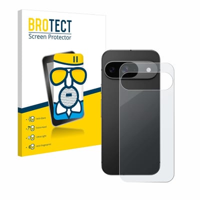 BROTECT - Screenprotector voor Google Pixel 9 (Achterkant) - Folie Beschermfolie Beschermglas matte