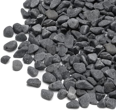 Decoratieve Grijze Pebbles - Kiezels Tuindecoratie - Tuin Aankleden - Natuurlijk Gepoederde Afwerking - 2 Pond Zak - Grijs