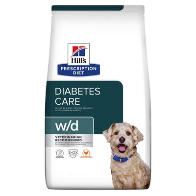 4kg W/D Low Fat Diabetes Kip Hill's Prescription Diet Canine Hondenvoer