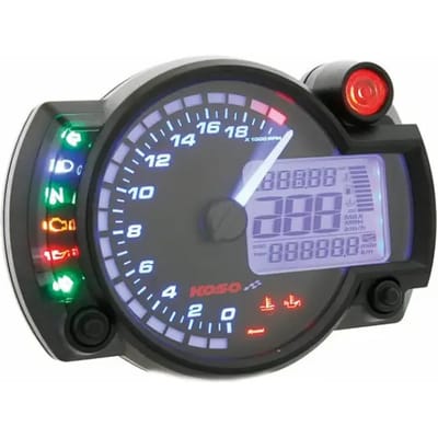 Toerenteller motorfiets Koso RX2N 18000tr/mn GP STYLE