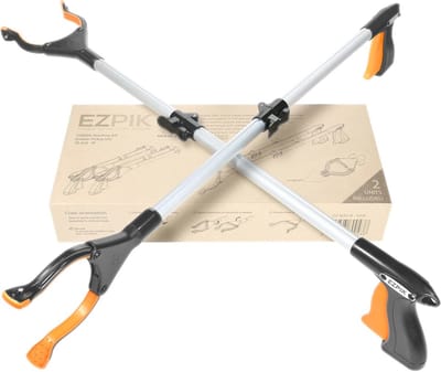 Uittrekbare steel voor senioren en gehandicapten - 110 cm magnetische grijper voor veilig oprapen