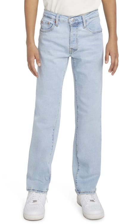 Levi´s ® Kids 501 Original Jeans Broek Blauw 10 Years Kinderen