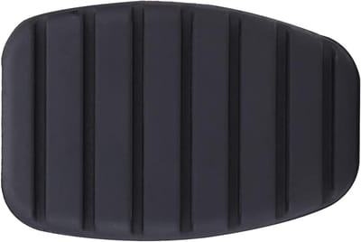 Pedaal Rubberen Pad - Rem Cover - Veilige Rit - Antislip Ontwerp - 9.7 x 8.6 cm - Zwart