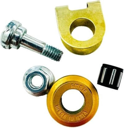 Tegelsnijder Wiel - Reserveonderdeel Titanium - Precisie Snijden - Hardste Materialen - 8.5 x 7.5 cm - Zilverkleurig