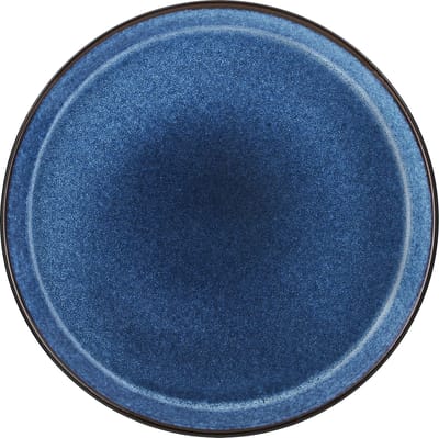 BITZ Gastro Bord Dia. 27 x 2,5 cm Zwart/Donkerblauw