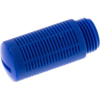 G1/2'' Kunststof Pneumatische Geluiddemper Zelfreinigende Granulaat Vulling [2 Stuks]