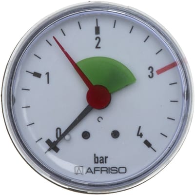 BRÖTJE Manometer uit SIS-BOB, 7311331