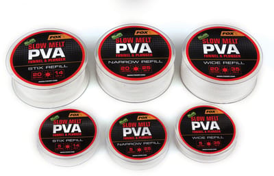 PVA Mesh System Slow Melt - 5M Refills Edges Fox - PVA - PVA Karper - PVA Vissen - PVA Zakjes - PVA Karpervissen