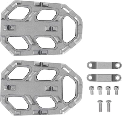 Allecto - Motorfiets Kickstand - Side Stand Extension - Voetsteun voor stabiliteit - Brede voetsteun - Geschikt voor NC750X NC750S CB500X - Hoogwaa...