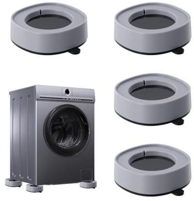 Universele antislip anti-trillingsvoeten voor wasmachines en drogers - 2 cm