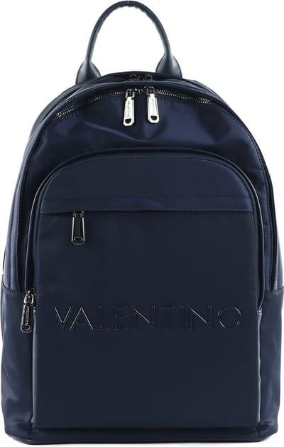 VALENTINO Laptop rugzak Rugzak met laptopvak Zaino Backpack Blu Donkerblauw
