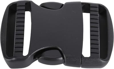 Verstelbare Molle Buckles voor Rugzakken - 5 Stuks Zwarte Plastic Sluitingen voor Veiligheid en Gemak