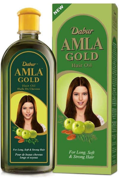 Dabur Amla Gold Haarolie – Natuurlijke Haarverzorging voor Gezond en Sterk Haar – Stimuleert Haargroei – 200 ml