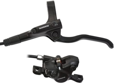 Hydraulische schijfremset Shimano MT200 voor - zonder remschijf - zwart