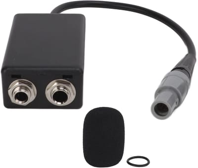 Allecto - Aviation Headset Adapter - GA naar LEMO 6-pin - Compact en Duurzaam - Geschikt voor piloten - Adapter voor hoofdtelefoon - Hoogwaardige g..