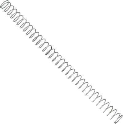 Drukveer Roestvrij Staal - Verlengveer Penveer - Reparaties en Projecten - Hoge Elasticiteit Corrosiebestendig - 20x1.5x305 mm - Zilver