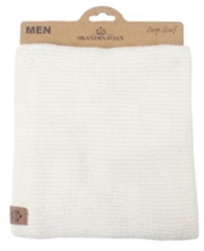 Natur Kopenhagen – Col sjaal – Crème wit - Super Zacht Acryl – Winter