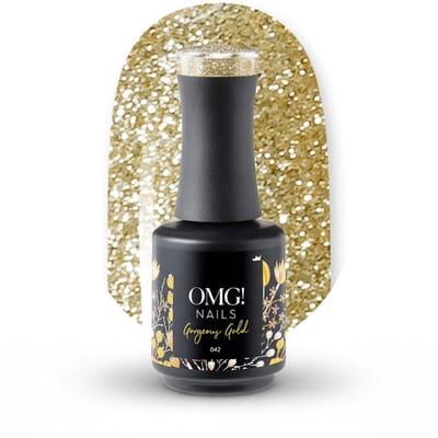 Limea OMG Gellak 042 Gorgeous Gold 15ml - Gel nagellak - Gouden Gel lak - OMG nails