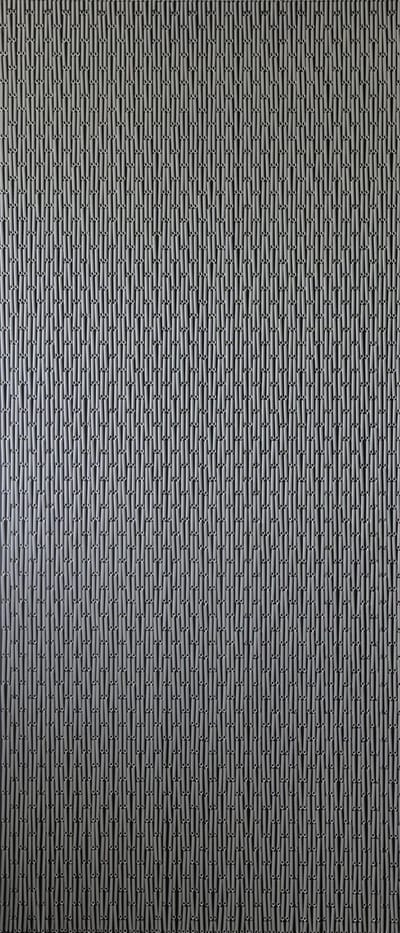 Sun-arts Vliegengordijn Verspringt Hulzen 232 X 100 Cm Pvc Zilver
