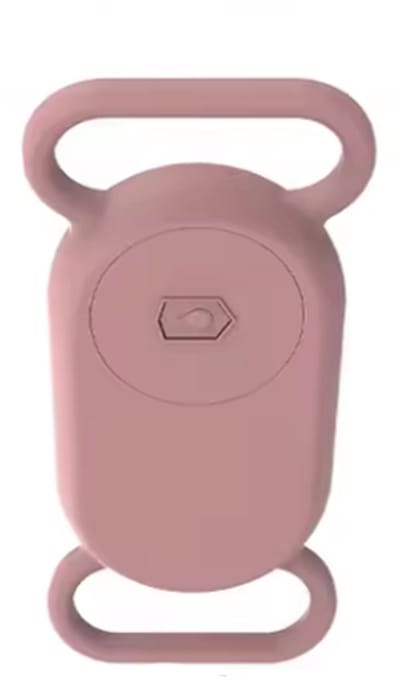 Siliconen hoesje geschikt voor Samsung Galaxy SmartTag 2 - Siliconen - Roze - Trackerhouder - Tag hoesje - CHPN