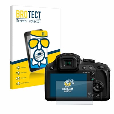 BROTECT - Screenprotector voor Panasonic Lumix DC-FZ82 / FZ82D - Folie Beschermfolie Beschermglas matte