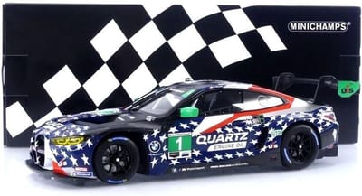 BMW M4 GT3 GTD Paul Miller Racing #1 6h Watkins Glen IMSA 2022 - 1:18 - Minichamps
