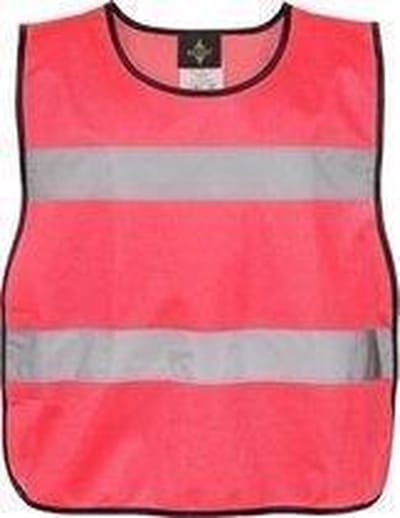 KX102 Korntex Veiligheid Poncho Adult - Maat XL (volwassenmaat) – Neon Roze