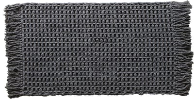 Heckettlane Badmat Madras - Badkamermat - Bidetmat - Antislip tapijt - 70x120 cm - Grijs