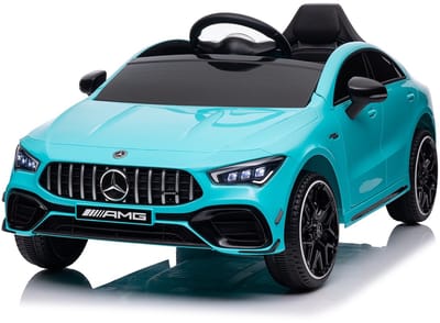Mercedes CLA45 AMG 12V Kinderauto Lichtblauw