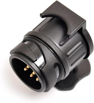 Allecto plus - Adapter voor 13 tot 7-polige stekker trekhaak - Waterdicht en duurzaam - 12V - Met bescherming - Trekhaak accessoire met stopcontacten
