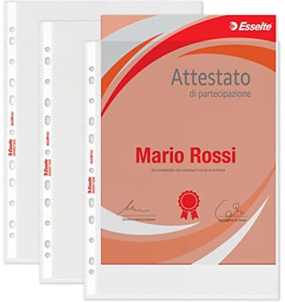 Universele Enveloppen 33 x 23 cm - Transparant, 100 Stuks - Perfect voor Kantoor
