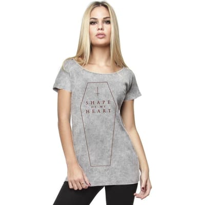 Gothicana by EMP - Gothic T-shirt - M tot L - voor Vrouwen - grijs