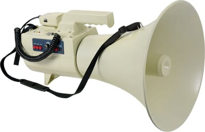 Adastra L50U 50 watt Megafoon met USB/SD speler