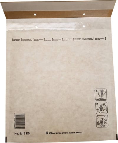 100 Luchtkussenenveloppen E/15 220x260mm Filmar Extra Strong