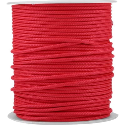 Bobine 50M 2mm Dia Super Résistante Durable Résistance à l'Usure Ligne de Moulinet Arbalète de Chasse Sous-Marine(rouge) rouge
