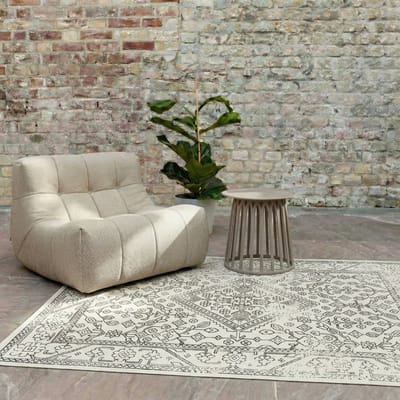 Buitenkleed Nova zwart/wit - Interieur05 - 160 x 230 cm - (M)