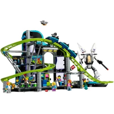 Hoge Kwaliteit 986 Stukken Mechanische machine Hoge Kwaliteit Wereld Hoge Kwaliteit Roller Hoge Kwaliteit Coaster Bouwpakket Hoge Kwaliteit 60421 Hoge Kwaliteit