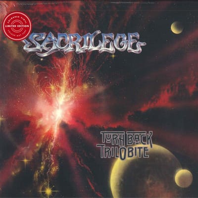 Disque vinyle SACRILEGE - Turn Back Trilobite BOBV822LPLTD Back On Black 2021 UK Rock