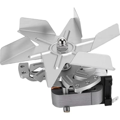 Ventilatormotor Aluminium 6 Bladen Ventilatormotor Vervangingsonderdeel voor Constante Temperatuur Oven