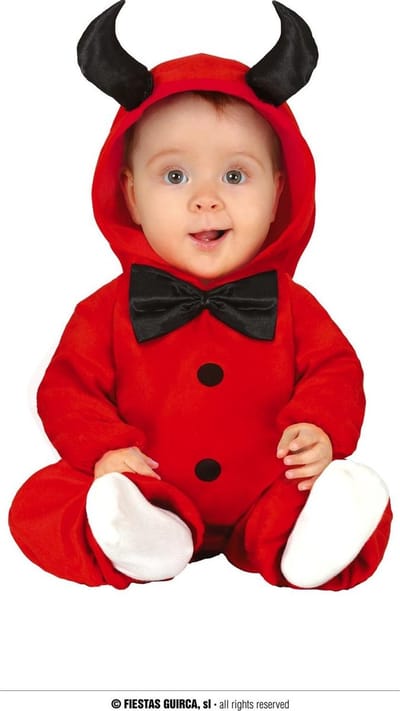 Fiestas Guirca - Little Devil baby (12-18 maanden) - Carnavalskleding - Carnaval - carnavalskleding 2027 - Carnaval kostuum