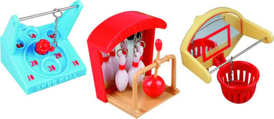 Flamingo - Vogelspeelgoed Games - Multicolour - 6x6x6cm