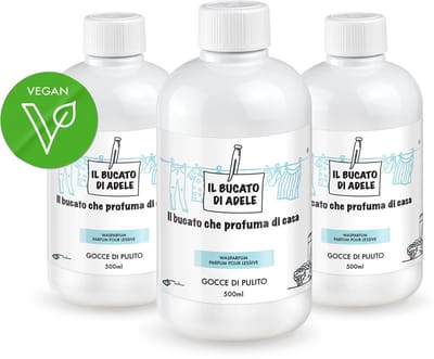 Il Bucato di Adele Wasparfum - Italiaanse Was Parfum - Schone Druppels 3x 500ml