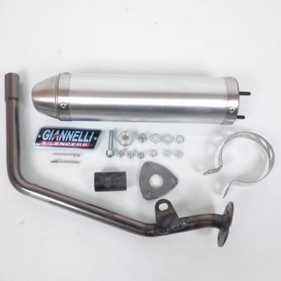 uitlaatdemper giannelli voor motor peugeot 50 xps street 2004 tot 2006 nieuw