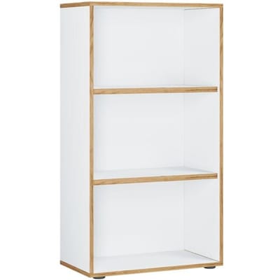 Houten Büro Standplank boekenkast Ordnerplank Boekenkastplank Salia 3-voudig b. 60 cm