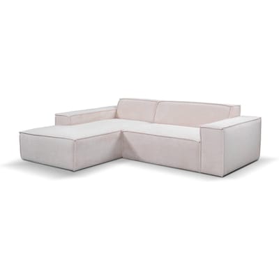 Hoekbank Firenze links ribstof | NADUVI Collection