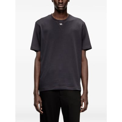 Diesel t-shirt t-madjust-tr man zwart